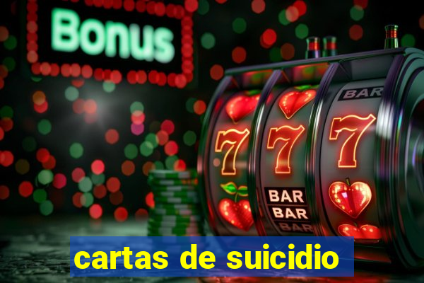 cartas de suicidio